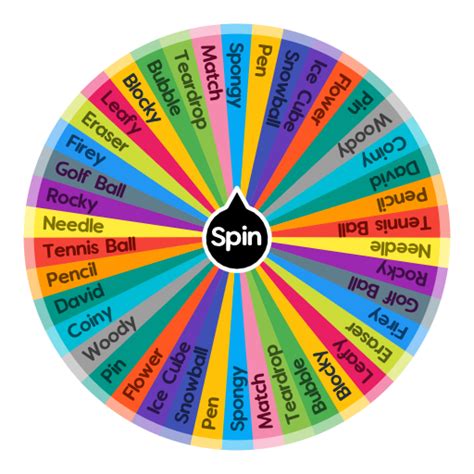 This is the official subreddit for Spin The Wheel App httpsspinthewheel. . Bfdi spin the wheel